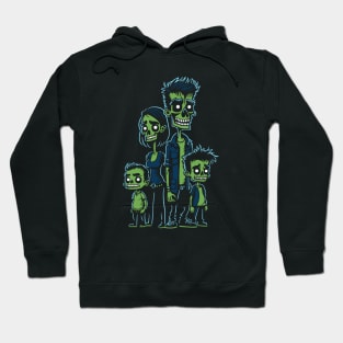 Zombie Family - 1 Hoodie